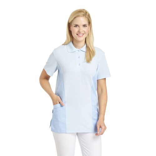 Polo femme à poche