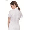 Casaques microfibre blanc uni