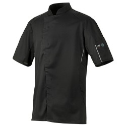 Veste de cuisine unisex noir benak