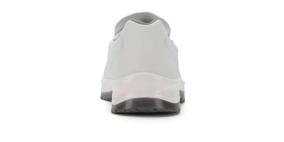 EuroRoutier E-Chef Roma Blanc – Chaussures De Sécurité Chef Ultra Confortables, Antidérapantes SRC, Embout Composite